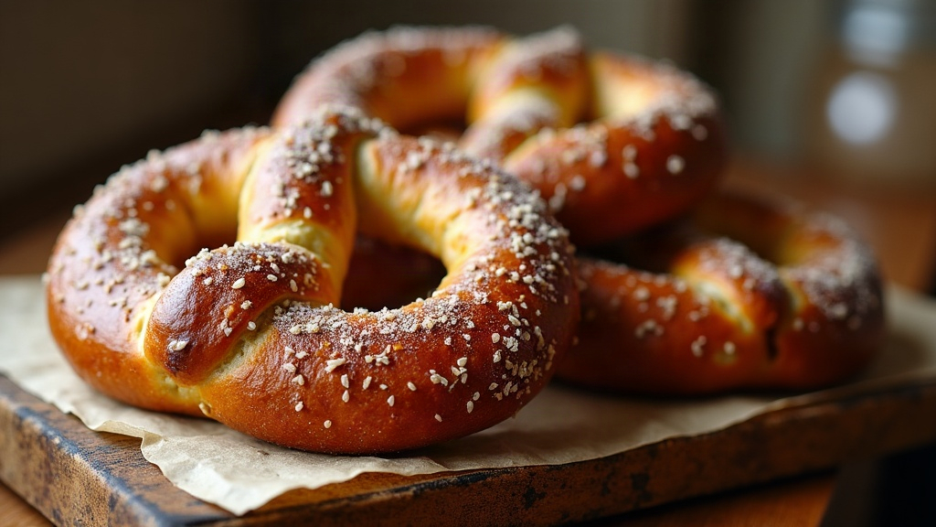 Barley Malt Syrup in Sourdough Pretzels for a Darker, Chewier Crust